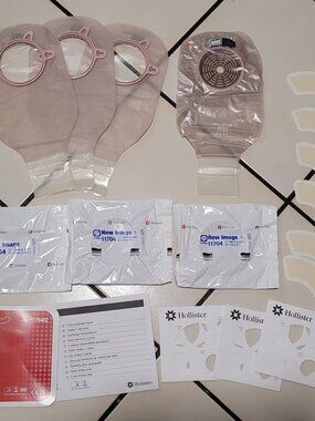 Hollister ostomy pouch, Transparent 18194 / 14603 and 11704 Barrier